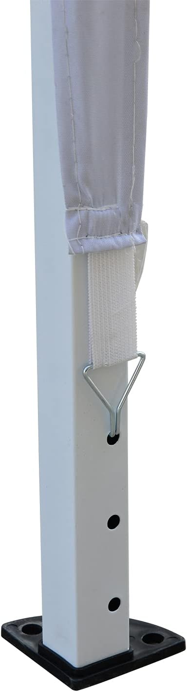 Outsunny - Tonnelle pliante série Pop Up 3x3m, anti-UV, sac transport, acier/oxford, blanc