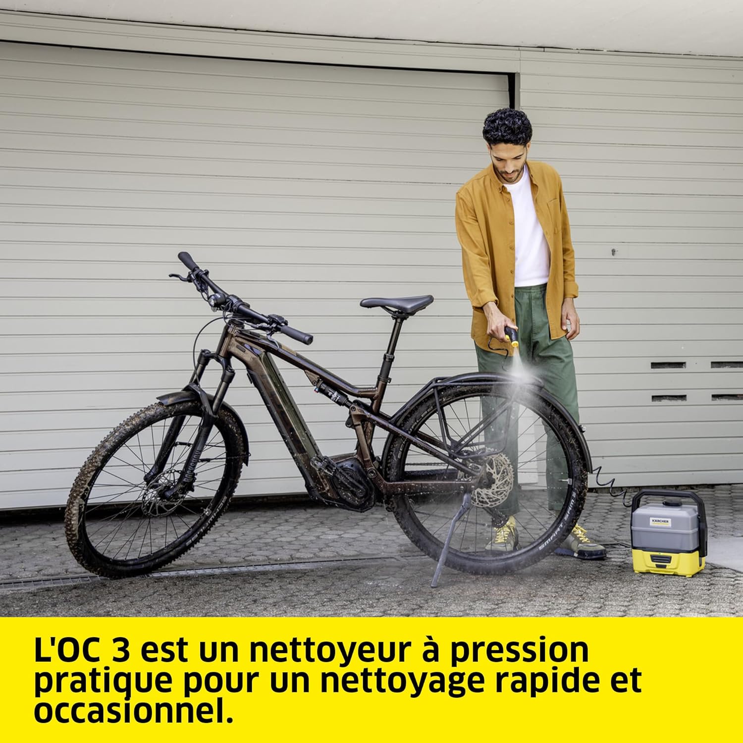 Kärcher - OC 3 Plus Car - 7L réservoir - 2,8m tuyau - 2L/h débit