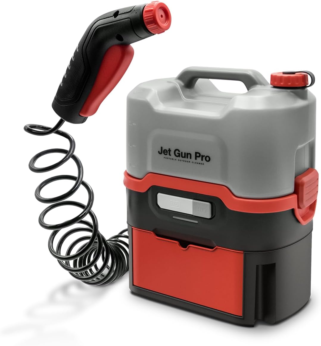 ERRECOM - Jet Gun Pro+ - 2,9 kg - Nettoyeur haute pression portable 8L