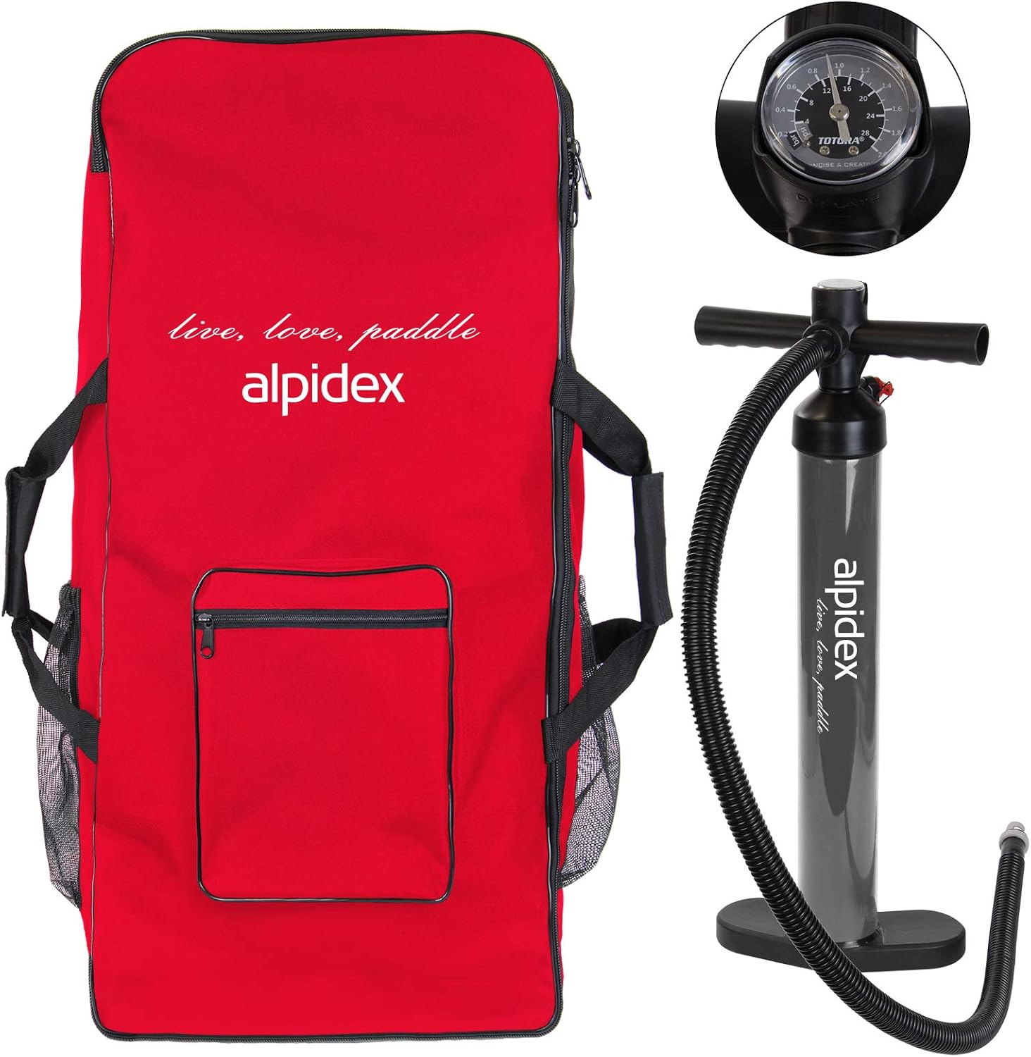 ALPIDEX - Stand Up Paddle Board - 320x76x15 cm - Gonflable, 200 kg