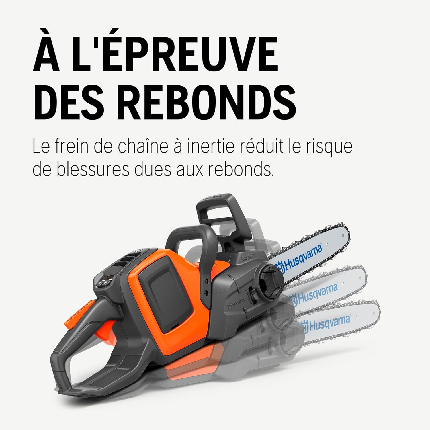 Husqvarna - Tronçonneuse 225i - 30 cm - 36V, légère, silencieuse, 20 m/s