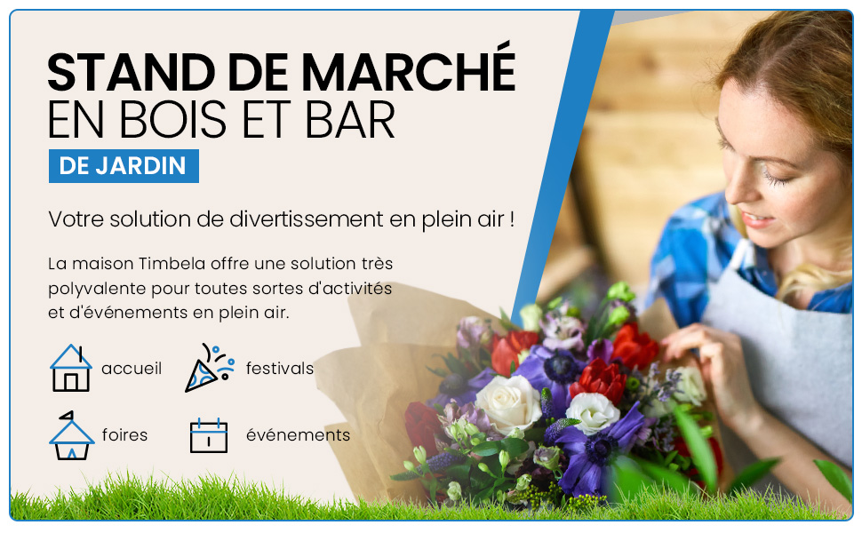 étal de marché en bois stand de vente cabanon de vente cabanons de vente