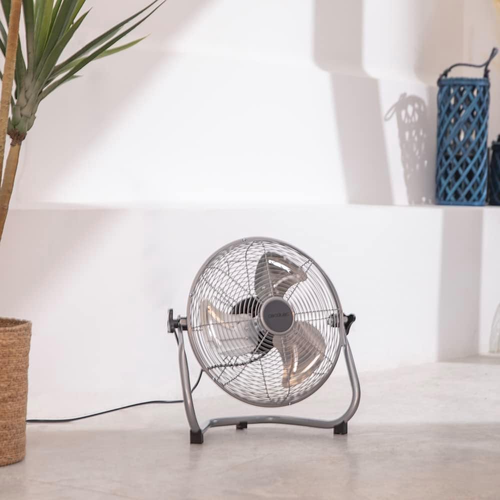 Cecotec - EnergySilence 1000 Pro - 30 cm - 40W, 3 vitesses, acier