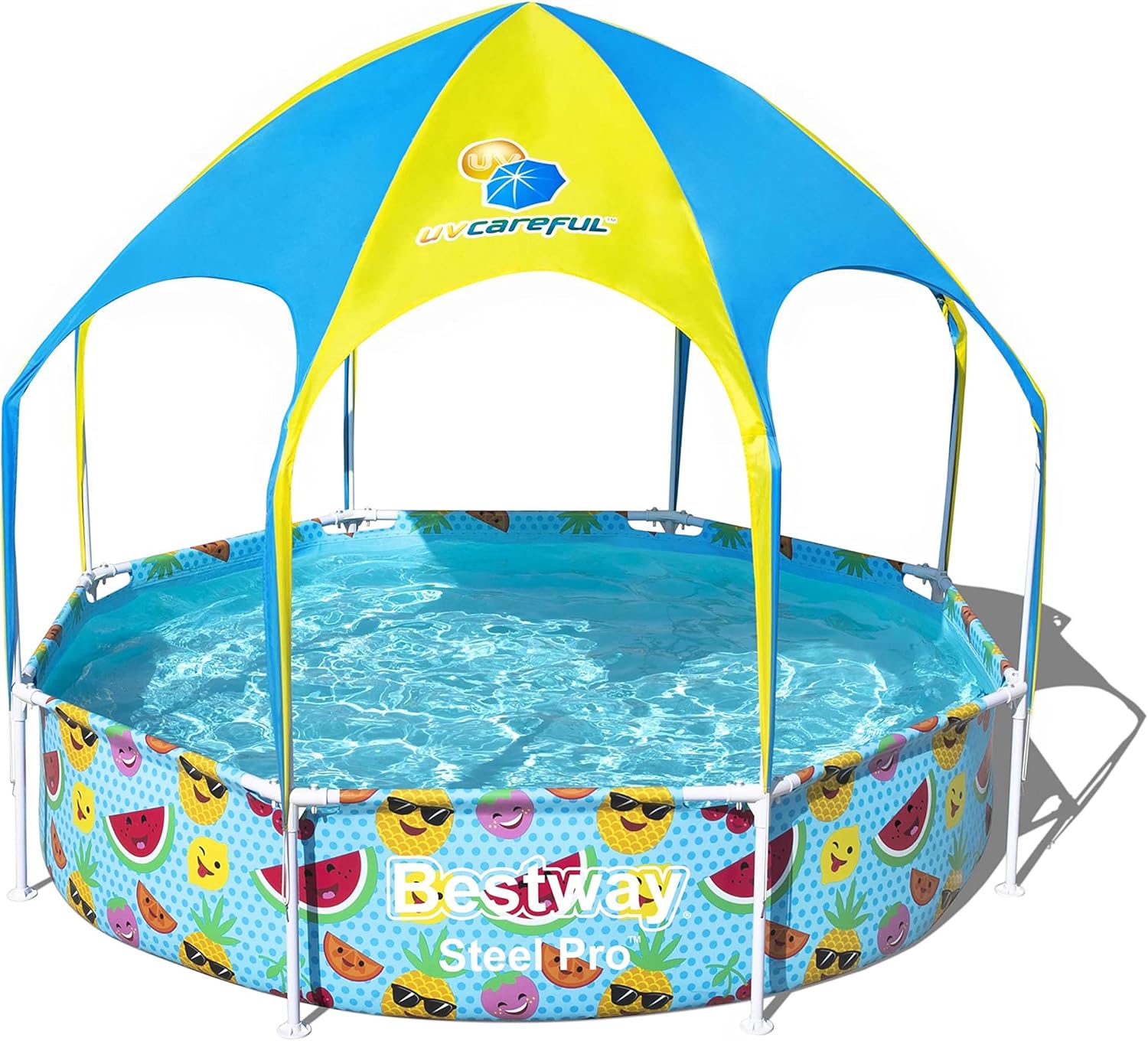 Bestway Piscine tubulaire Bleu 244 x 244 x 51 cm 1680 L 56432