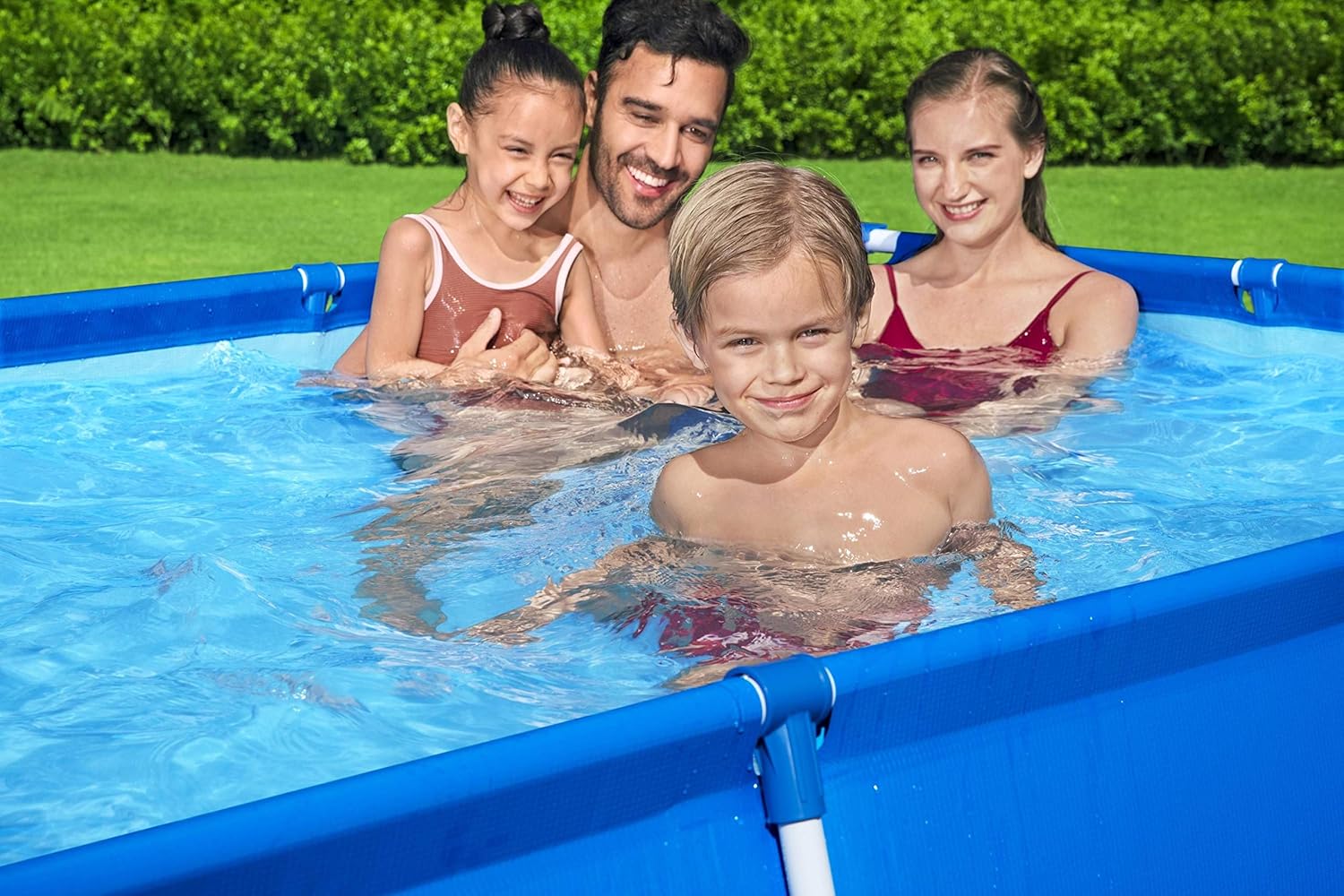 Bestway 56403 Piscine Hors Sol Steel Pro 259 X 170 X 61 cm