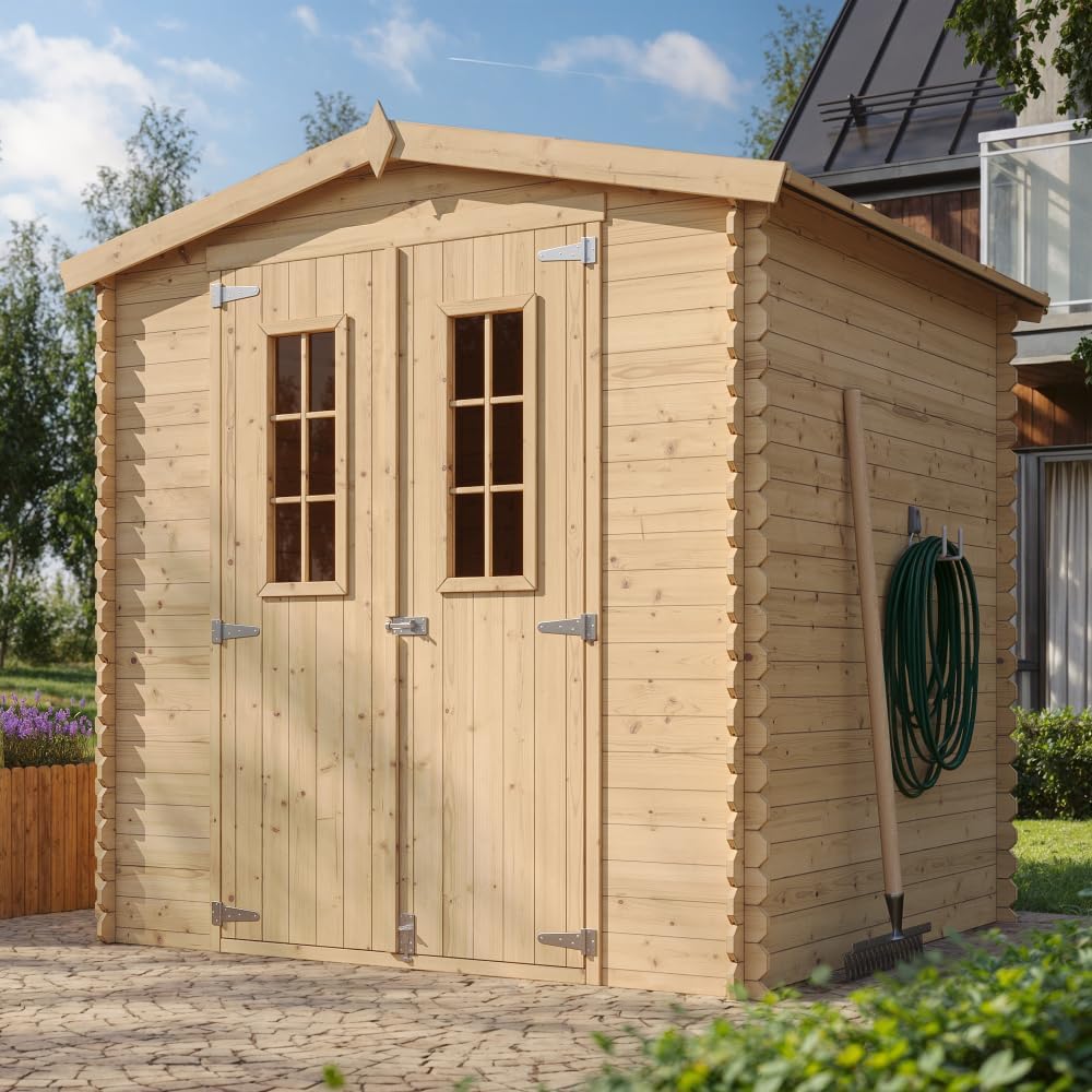 Abri jardin bois traité 3.53 m2,