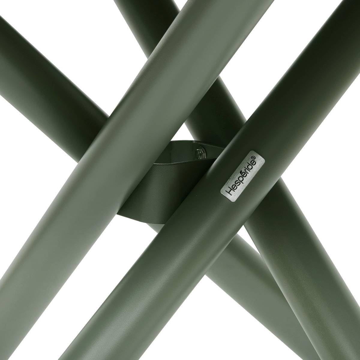 Hespéride - Nebullia Table Jardin 4 places 105cm Vert Laurier