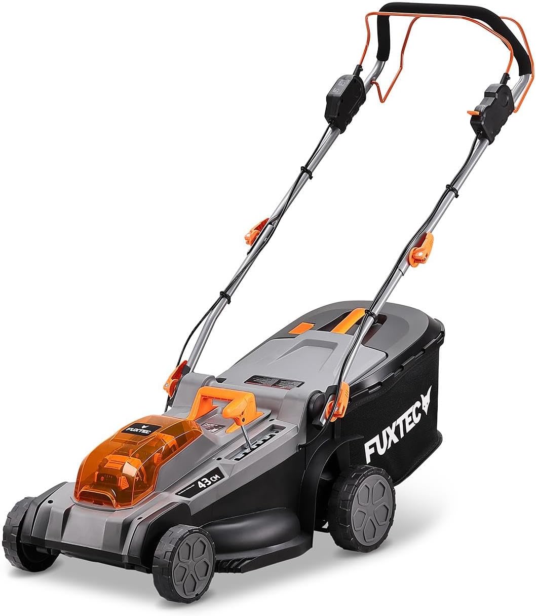 FUXTEC - tondeuse à batterie 40V - 46cm - mulching, 2x5Ah, bac 50L - FX-E2RM43PROSET