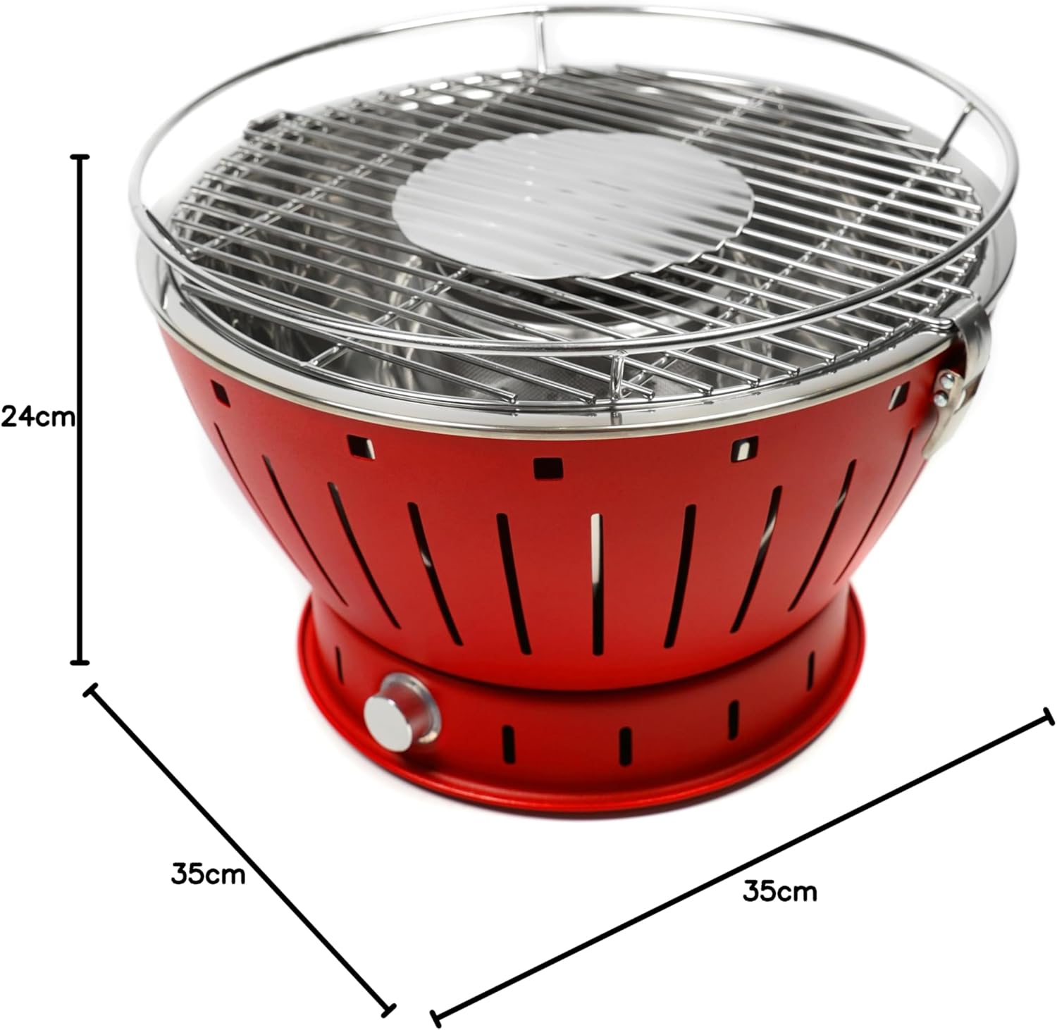 Mapa Grill - Barbecue portable 35cm - charbon - sans fumée