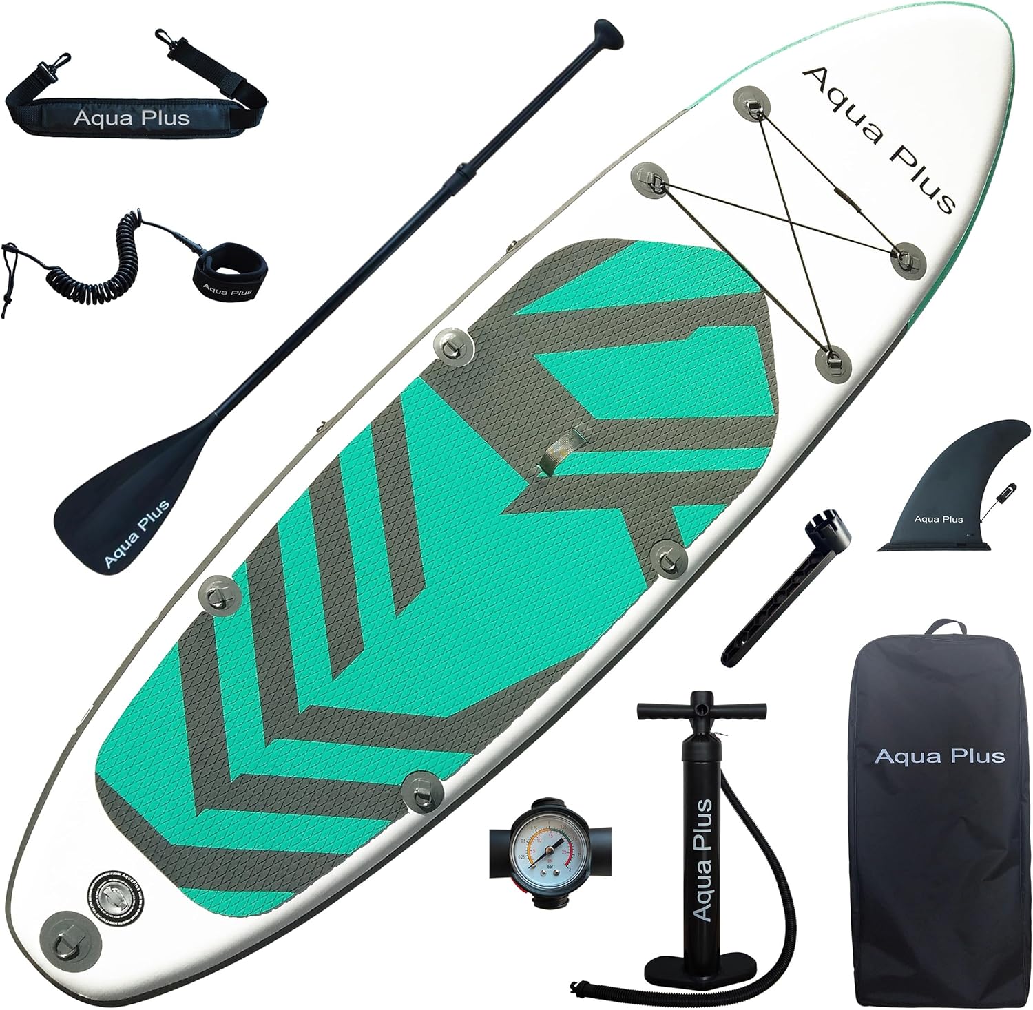 Aqua Plus - Planche SUP gonflable 15cm - complet avec accessoires