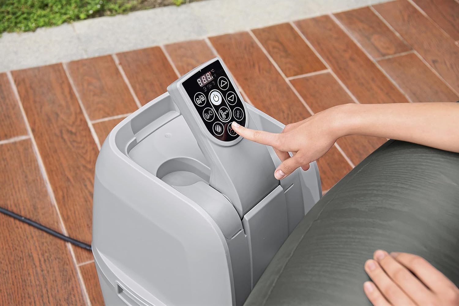 Bestway - Lay-Z-Spa Mauritius Airjet - 270x180x71 cm - 5-7 pers.