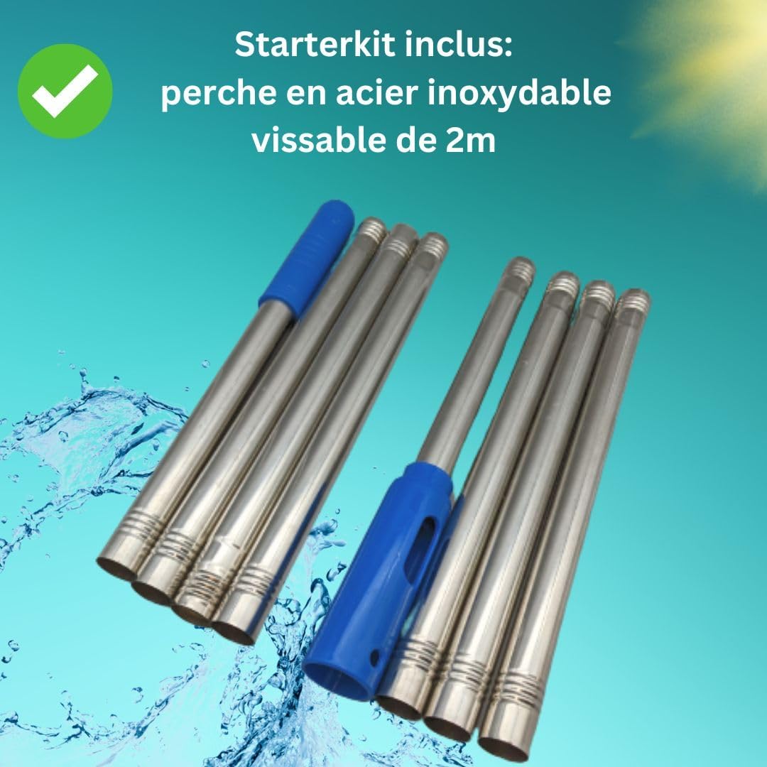 Poolwonder – V2 – Nettoyeur Piscine Batterie Lithium Compact, Autriche