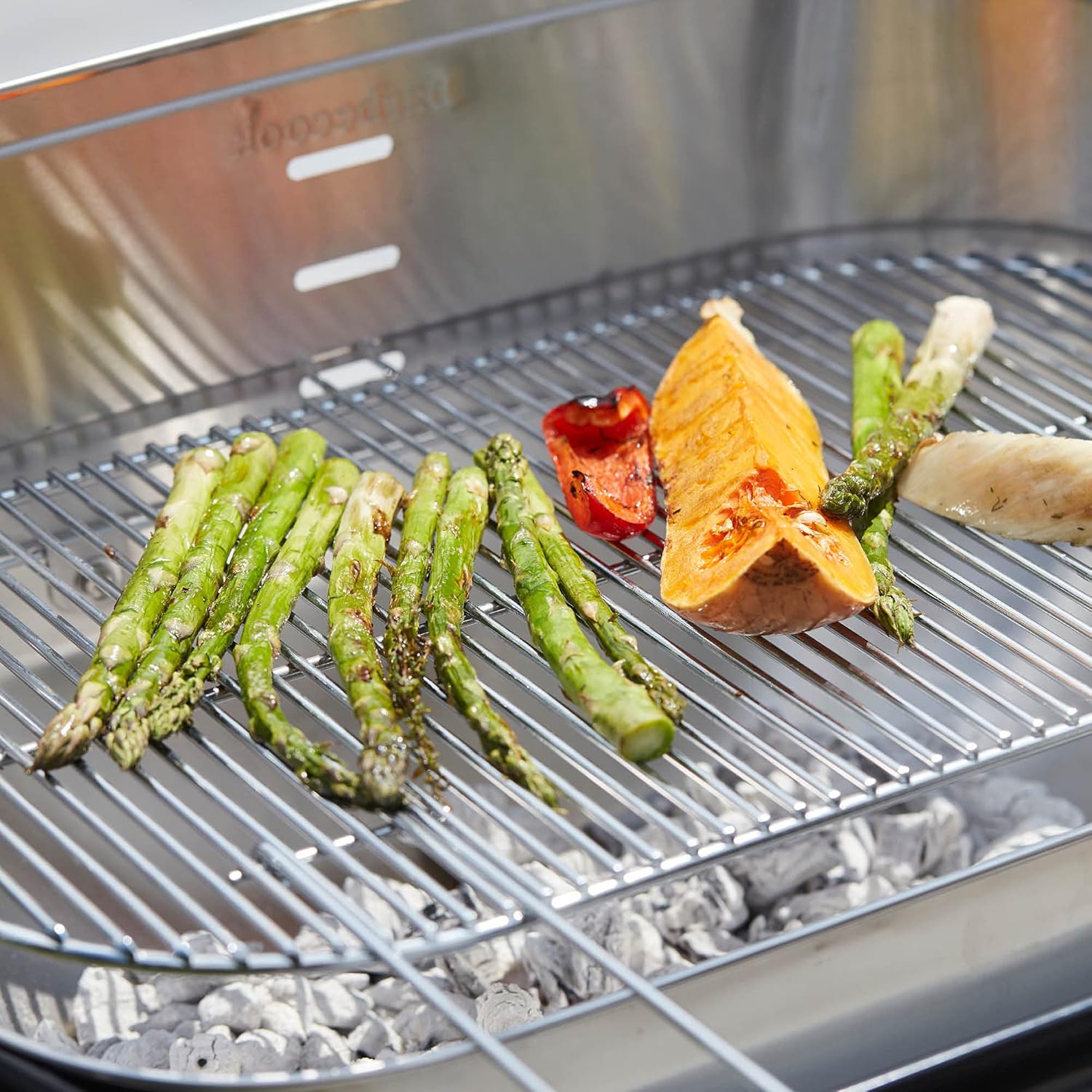 Barbecook - Loewy 55 barbecue inox - 56x34x100cm - charbon - Gris