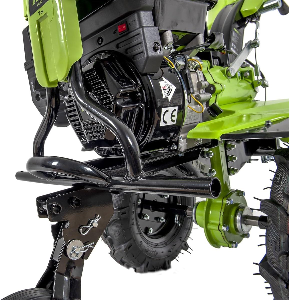 VITO - Motoculteur 7CV 4T 212 cm3 5200W fraises avec butteur