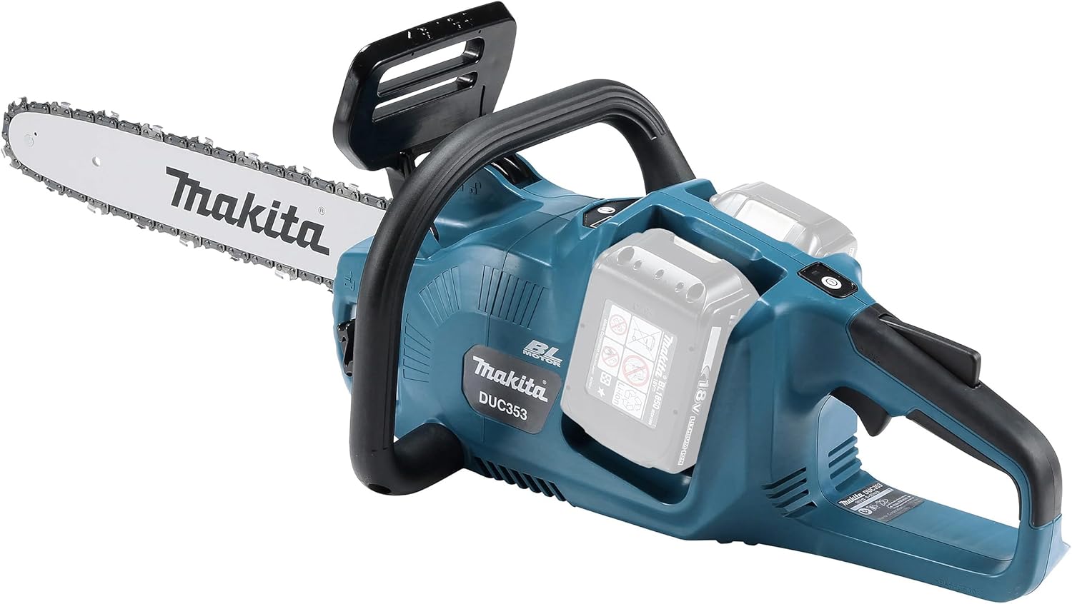 Makita - tronçonneuse 36V (2x18V) - guide 35 cm - DUC353Z