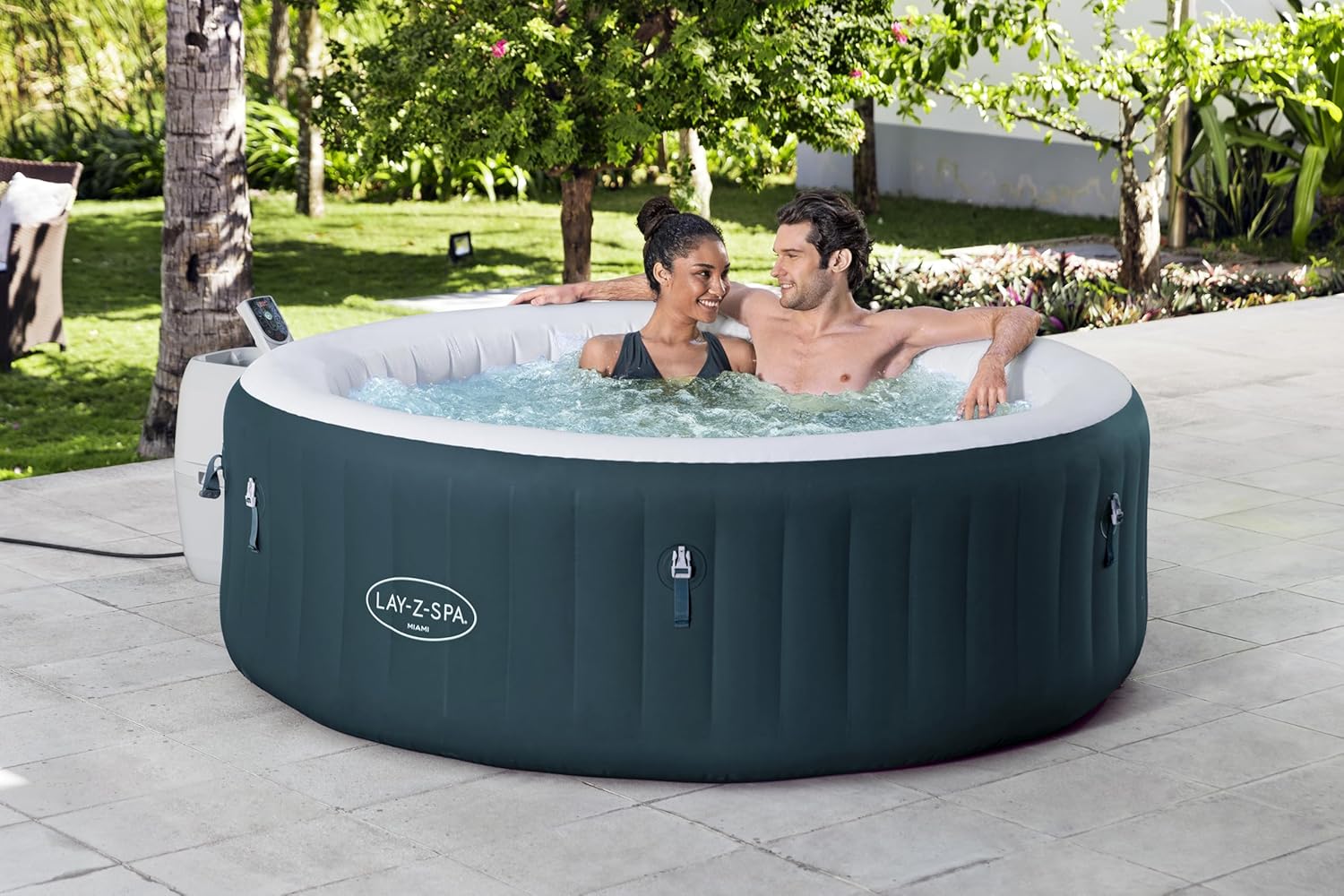 Bestway - Miami AirJet - 196x196x66 cm - spa gonflable 4-6 pers.