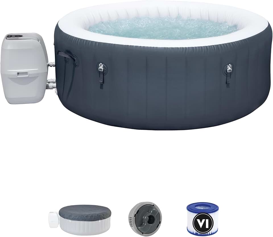 Bestway - Lay-Z-Spa Baja - rond 2-4 pers - Airjet gonflable