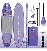 Aqua Marina Coral Planche à pagaie gonflable de qualité supérieure Violet 310 cm