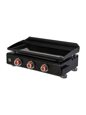PLANCHA SILVIA II G 3F PLAQUE ACIER BRASERO