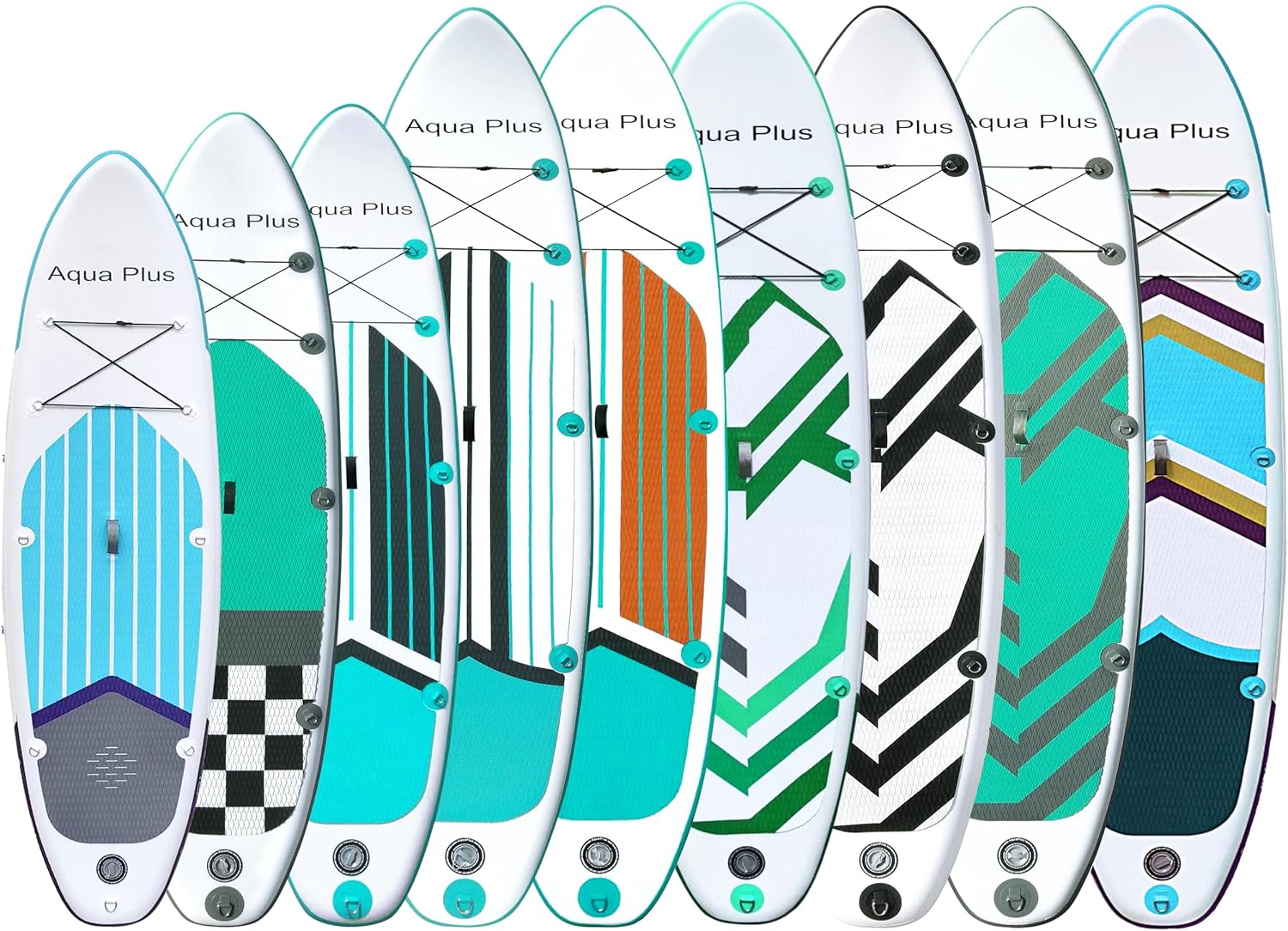 Aqua Plus - SUP gonflable 15cm - pack complet tous niveaux