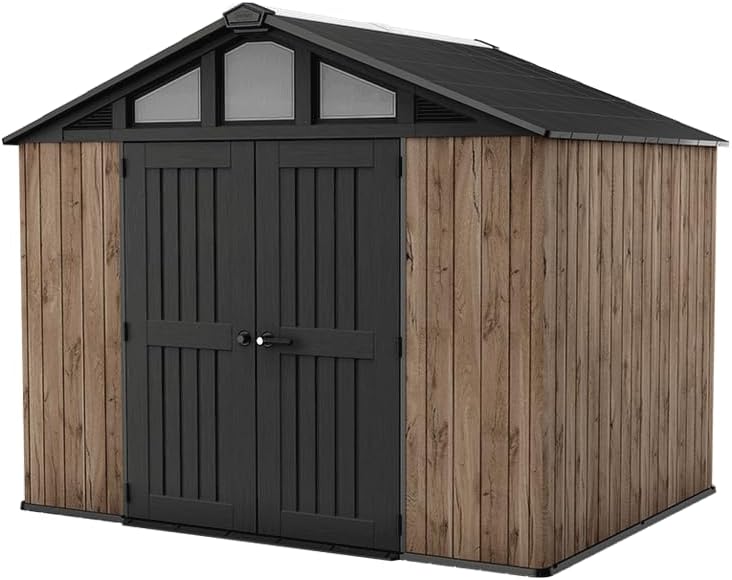 Abri de jardin en résine 7,7m² - 