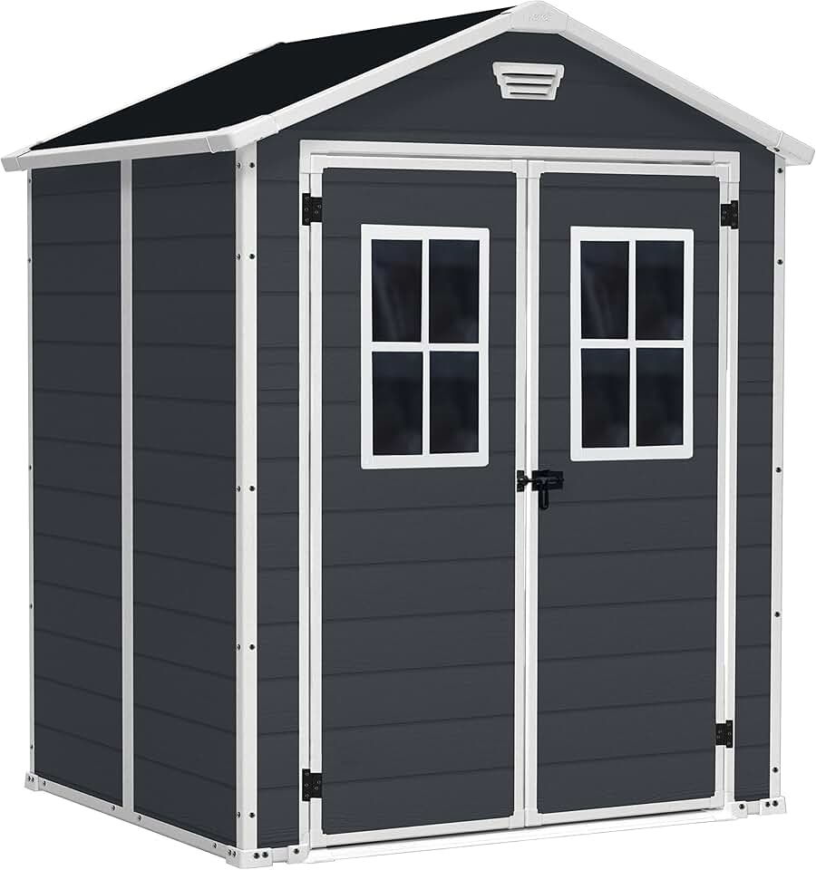 Keter - Abri de jardin Premium, résine, 185x152x226 cm, anthracite - 12-938205