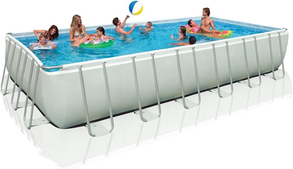 Intex - Piscine Ultra Série - 732x366 cm - Filtration et accessoires complets