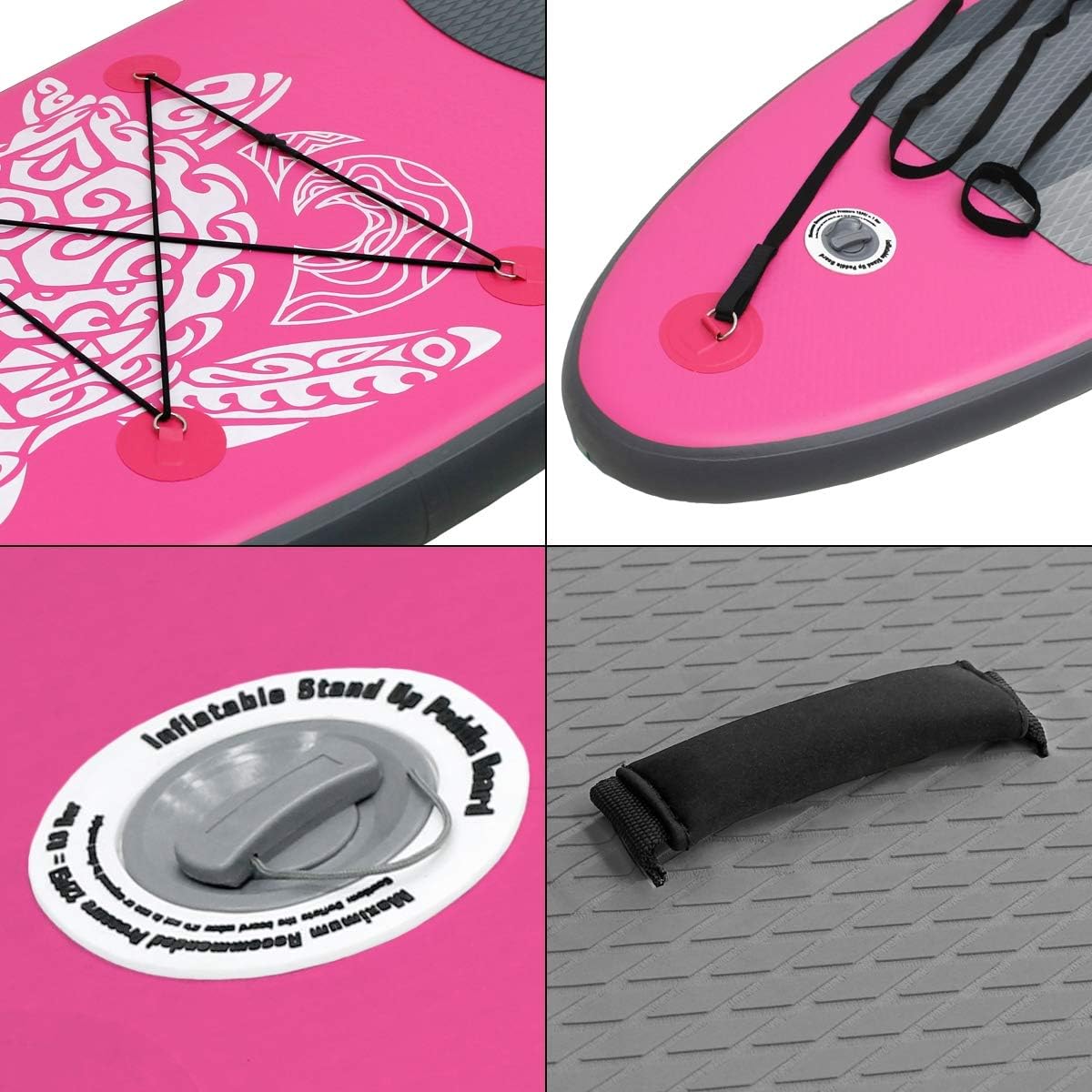ECD Germany - Stand Up Paddle - 305/308/320/380 cm - PVC, 120/150 kg, 10/15 cm
