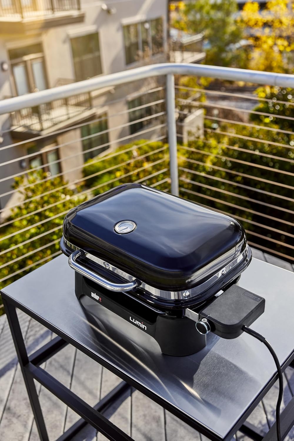 Weber - Lumin Compact - 43x32 cm - barbecue électrique multifonction, 315°C