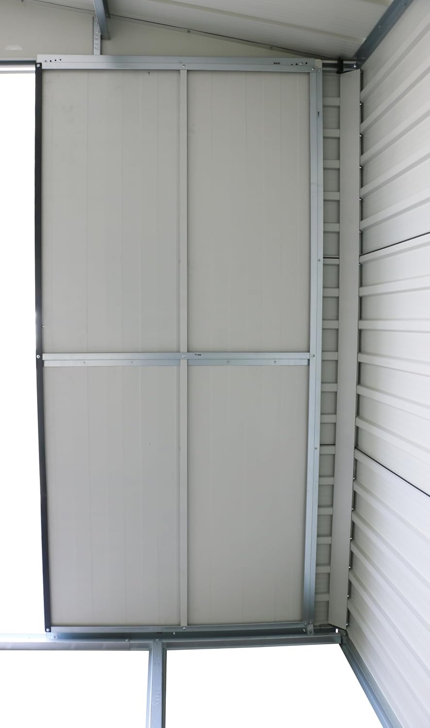 Duramax - Alpine - 10x8 - abri de jardin métal, toit renforcé, 7,82 m²