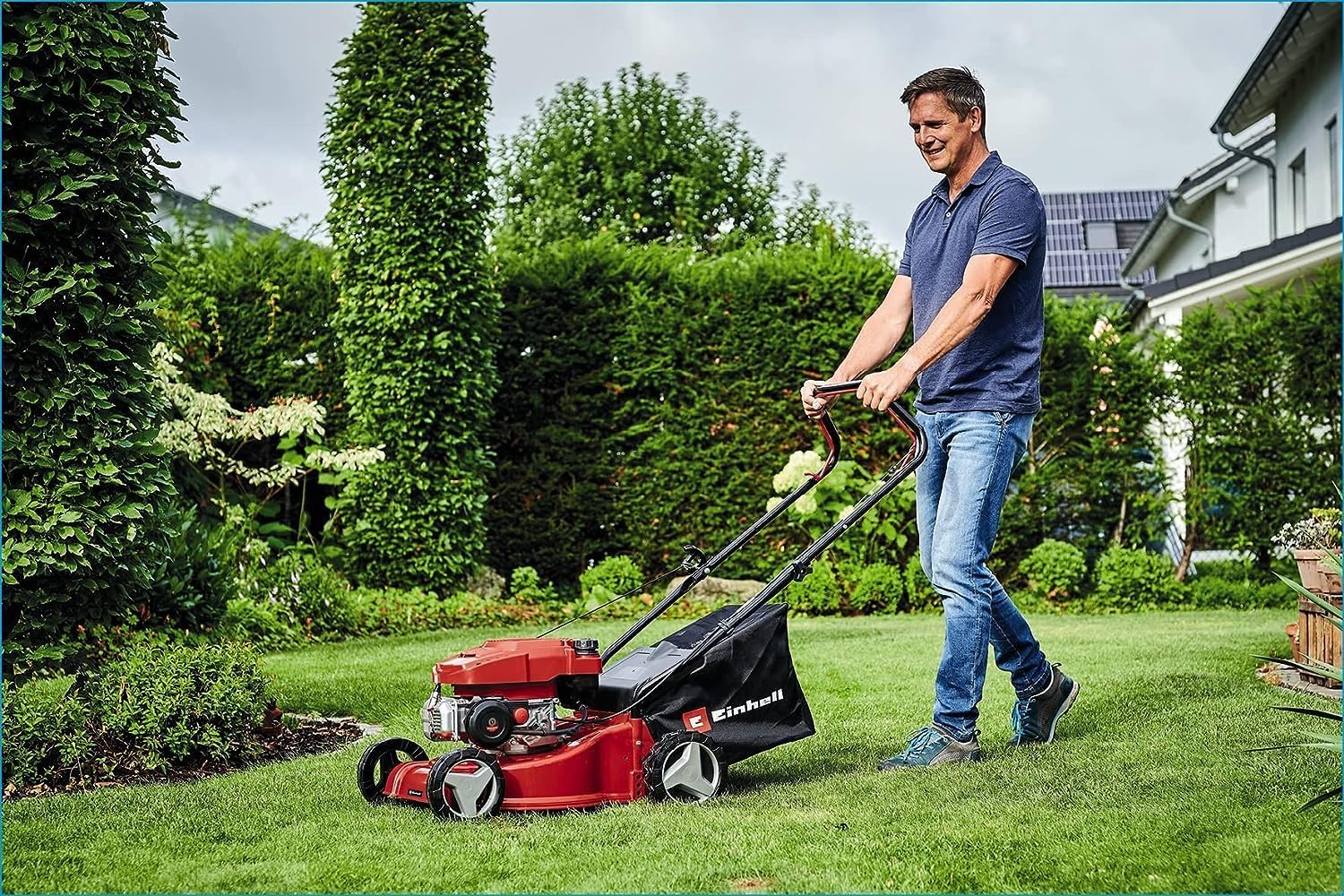 Einhell - tondeuse thermique série GC-PM - 40 cm - 132cc, 800 m² - GC-PM 40/2