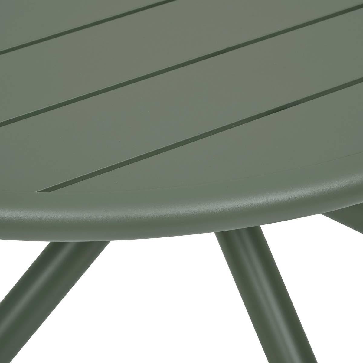 Hespéride - Nebullia Table Jardin 4 places 105cm Vert Laurier