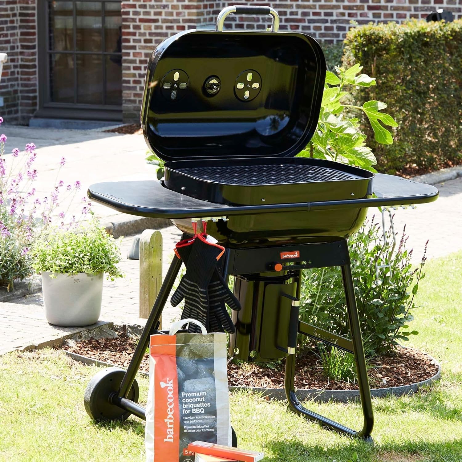 Barbecook - Magnus Premium - 85x64x110cm - barbecue à charbon avec table