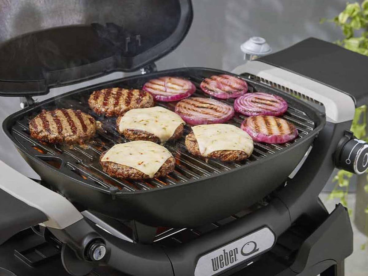 Weber - Q 1200N série - compact, gaz, pied inclus, coloris noir