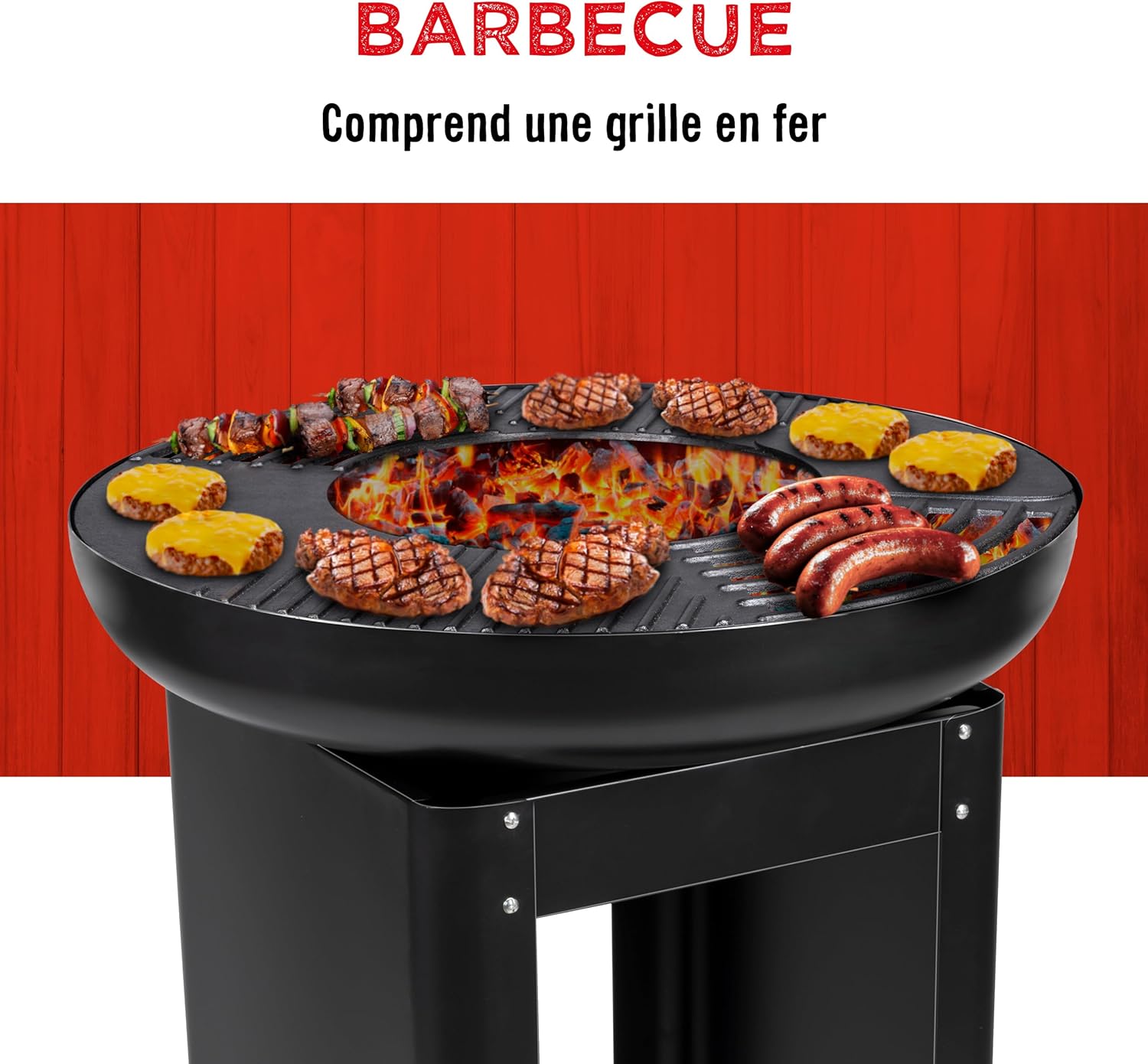 BBQ Collection - Brasero Plancha japonais 61x90cm - extérieur teppanyaki