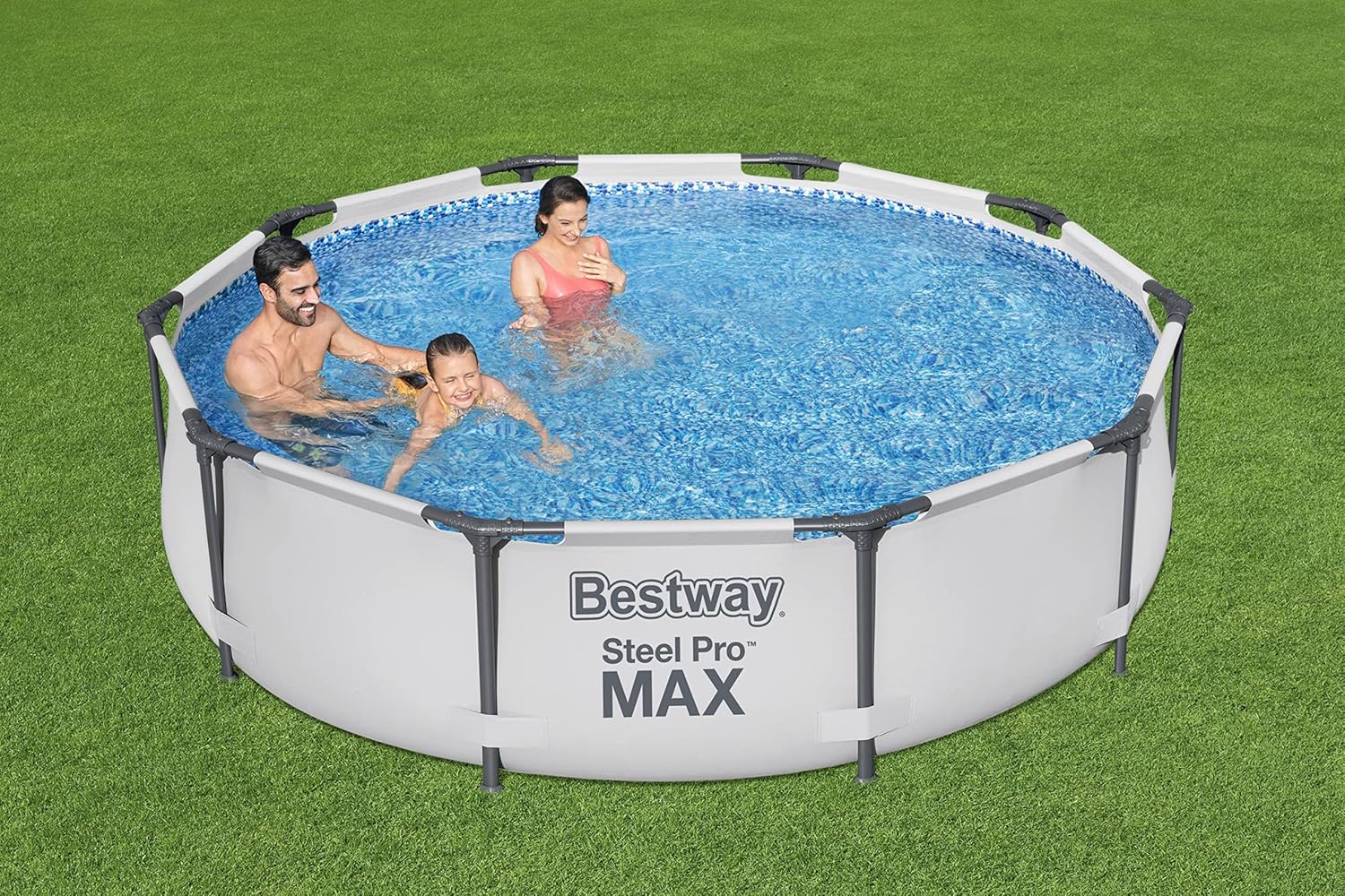 Bestway - Steel Pro Max Frame - Ø305x76cm - piscine avec pompe à filtre