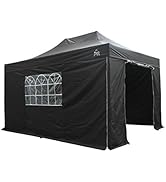 All Seasons Gazebos - Tonnelle pop-up 3x4.5m entièrement imperméable avec 4 parois latérales Prem...