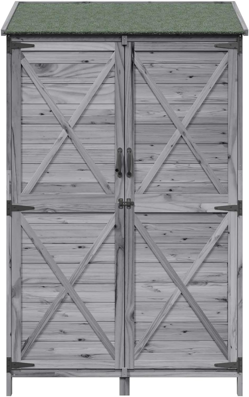 vidaXL - Abri de Jardin - 106x56x176,5 cm - bois, moderne, spacieux, aéré