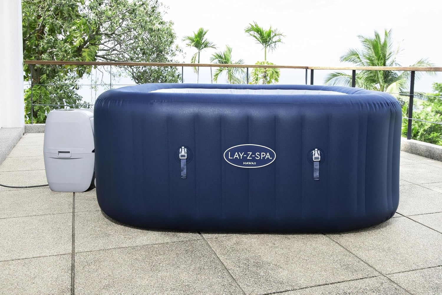 Bestway - Lay-Z-Spa Hawaii Airjet - 180x180x71cm - 4-6 personnes