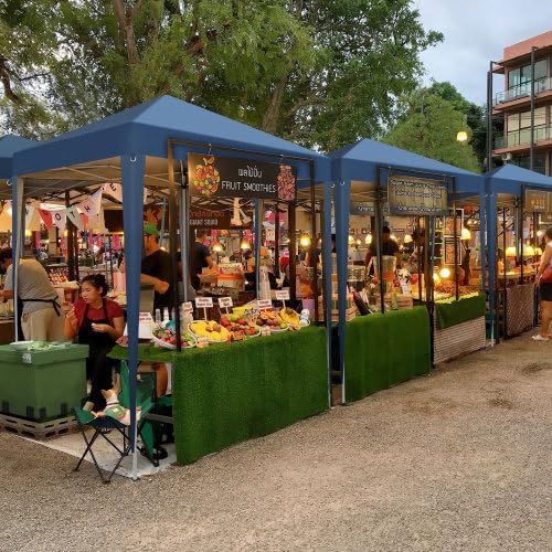 Bonnlo - Tonnelle pliante 2x2m, imperméable, 4 côtés, UV50+