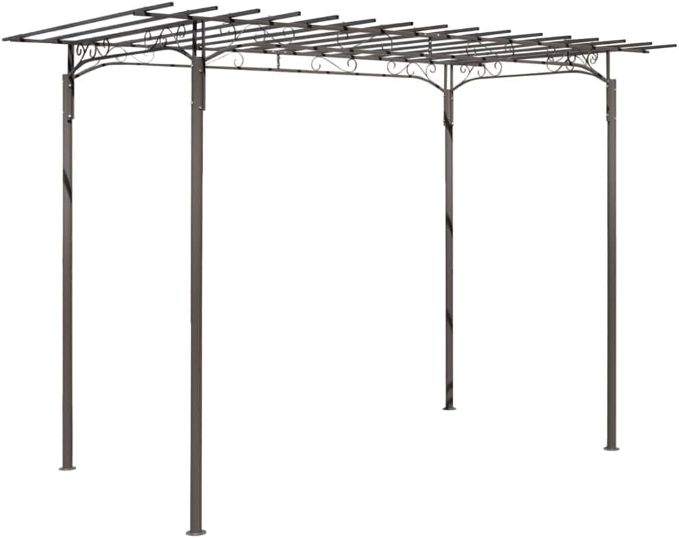 vidaXL - tonnelle jardin acier - 3x6 m - chapiteau réception robuste
