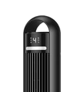 avec affichage numérique indiquant une température de 41 degrés. Design élégant avec évents verticaux et dessus arrondi.