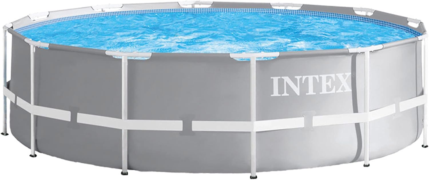 Intex kit Piscine Prism Frame Ronde Tubulaire (ø) 3,66 x (h) 0,99m