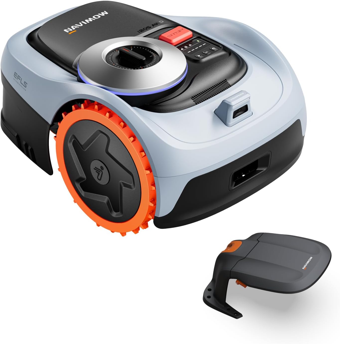 Segway - Navimow i205 AWD - robot tondeuse - 500 m², 45% pente, garage, EFLS NRTK+Vision