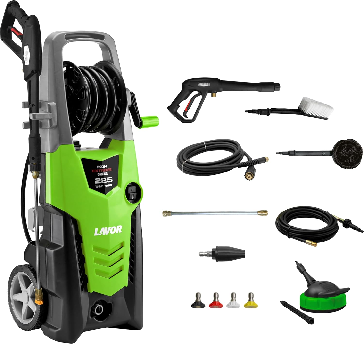 Lavor - IKON 225 Extreme - moteur 2300W, 225 bar, 300l/h, mousse ajustable