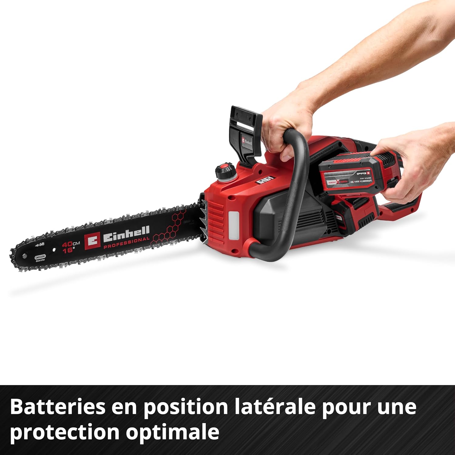 Einhell - tronçonneuse sans fil Professional - 38cm - moteur brushless, 19m/s, lubrification auto, GP-LC 36/40 Li BL-Sol