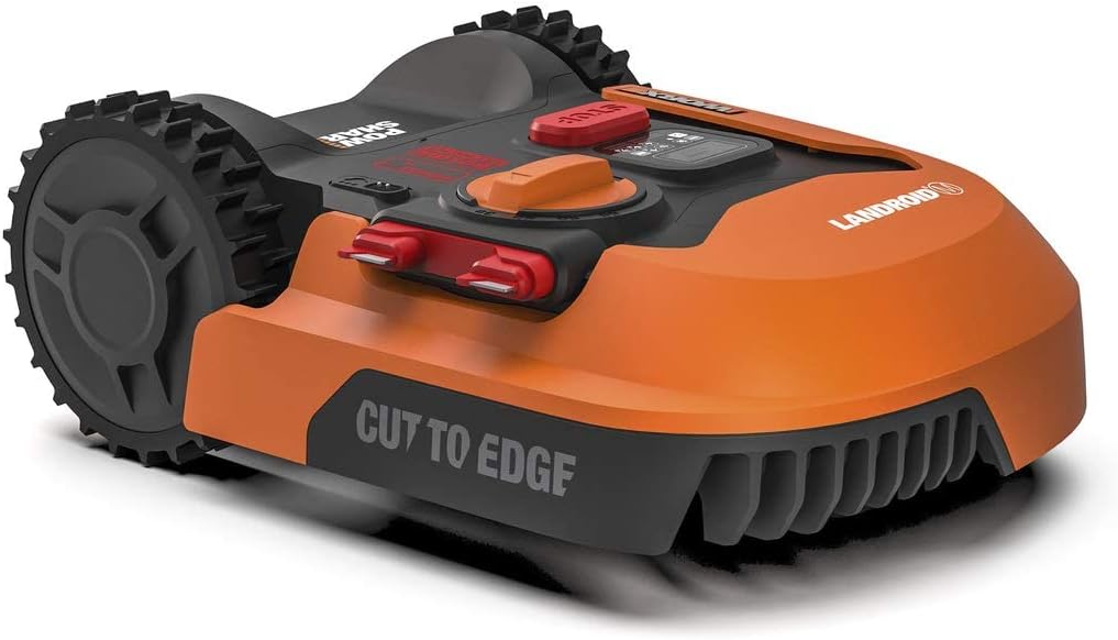 WORX - Landroid série - 2000 m² - robot tondeuse connecté pente 35% coupe bordure WR155E