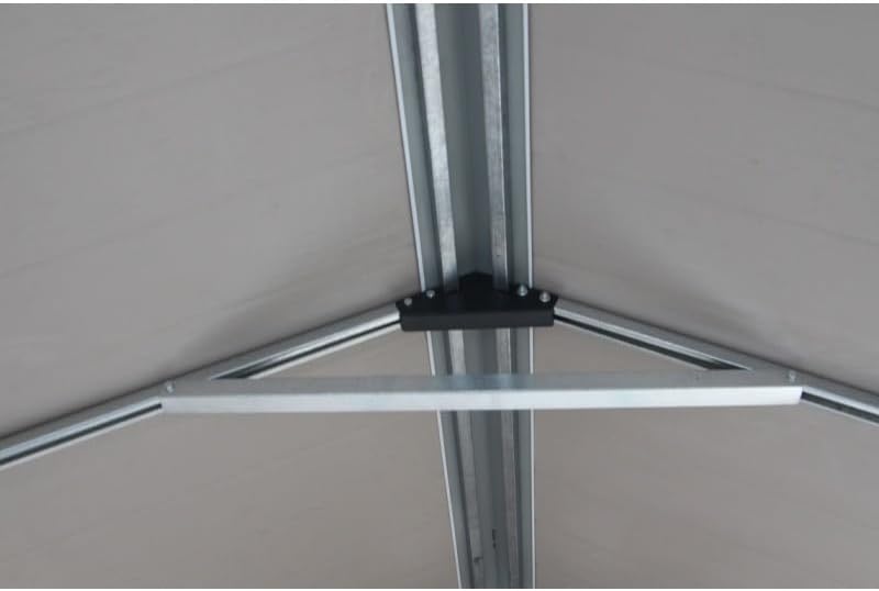 Jôbu - Abri Jardin Résine - 5,32m² - acier, porte double, fenêtre, 226cm