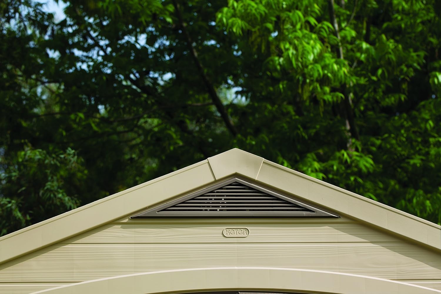 Abri de jardin FACTOR 88 - 6,3m2 beige et marron 