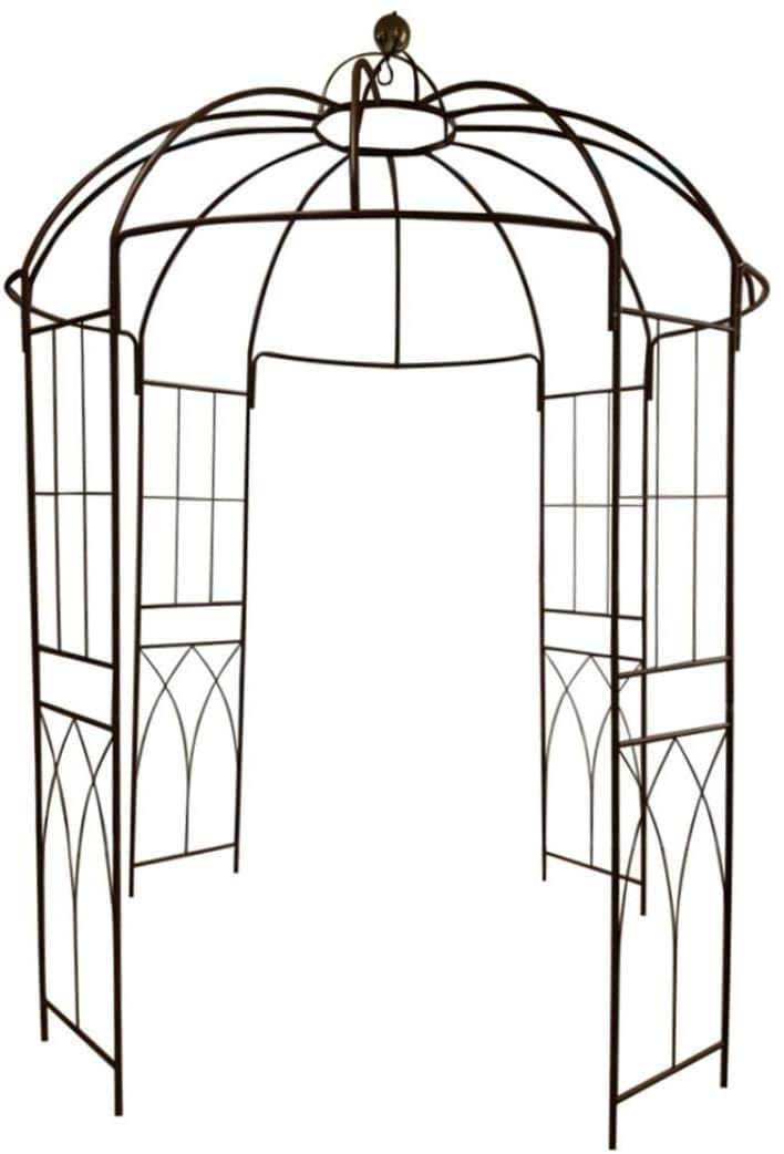 OUTOUR - support plantes grimpantes style cage oiseau, 9'x6'6
